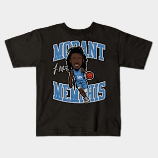 Ja Morant Memphis Toon Kids T-Shirt